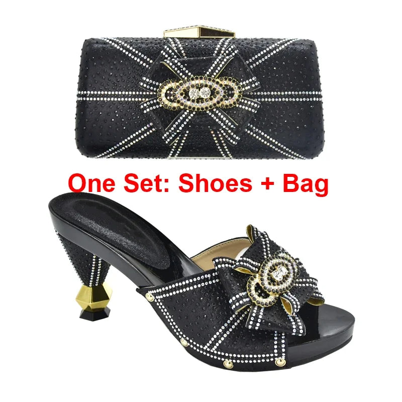 Shoes and Bag for Party Wedding Plus Size Women Shoes