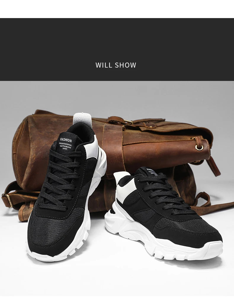 Outdoor Sneakers Fashion Comfortable Walking Sneakers  Shoes For Men