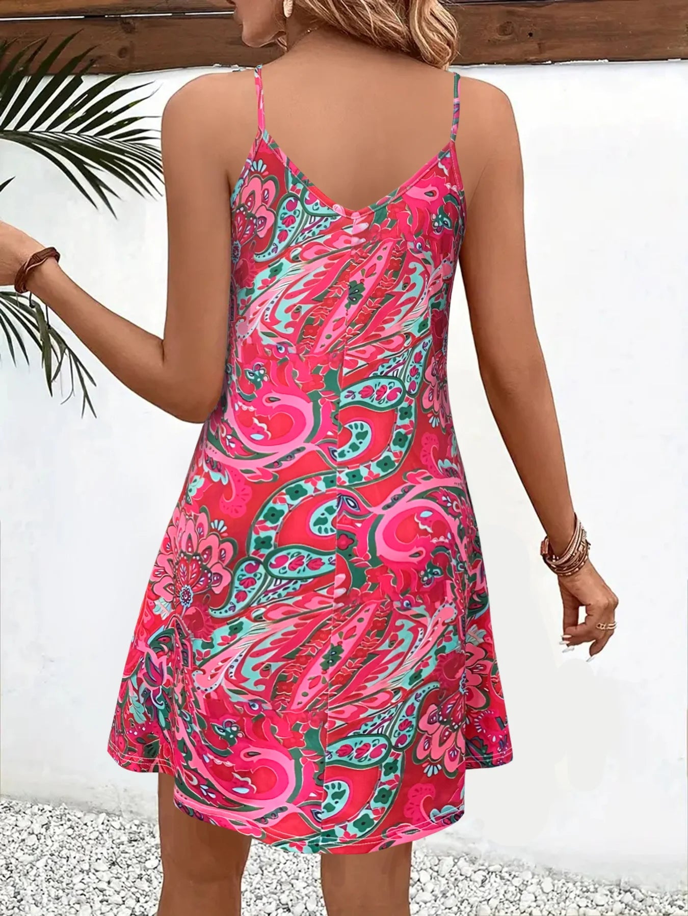 Cami Dress For Spring/Summer, Fashion Vacation Dress
