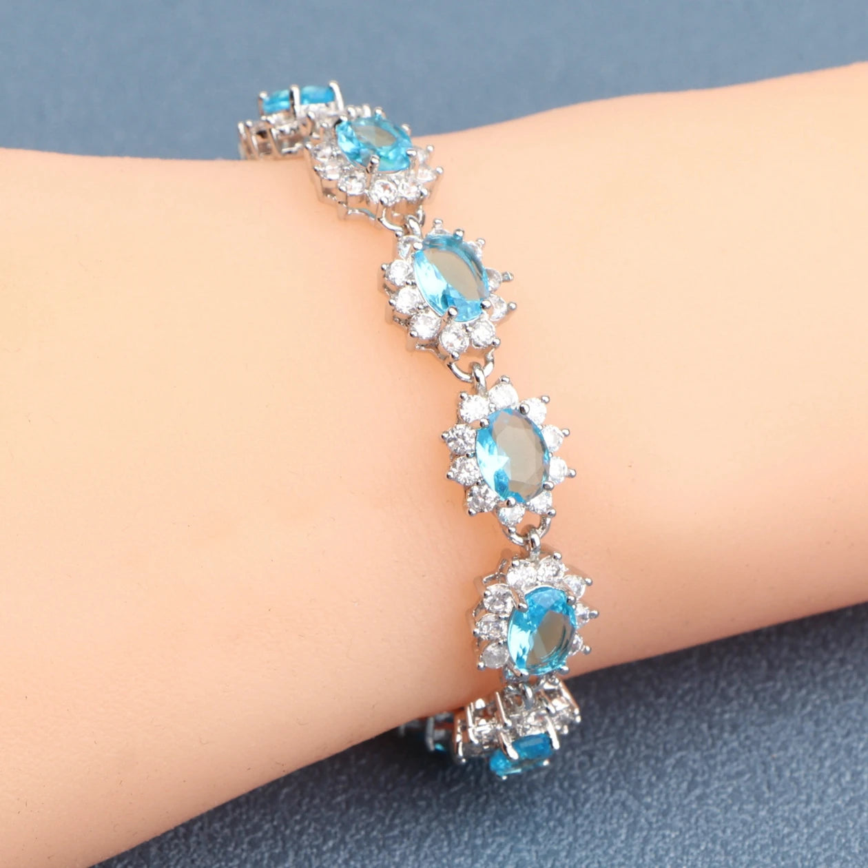 Charm Cubic Zircon Bracelets  Jewelry 18+2CM Length