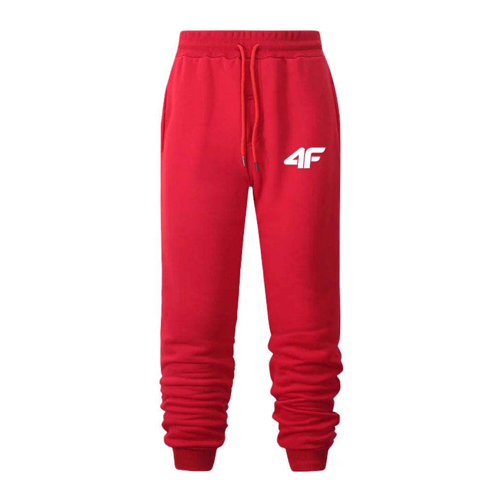 Sports Fitness Jogging Pants Comfortable Printed Sweatpants for Men and Women