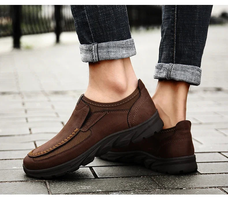 Men Sneakers Fashion Comfortable Flat Handmade Leisure Shoes For Men