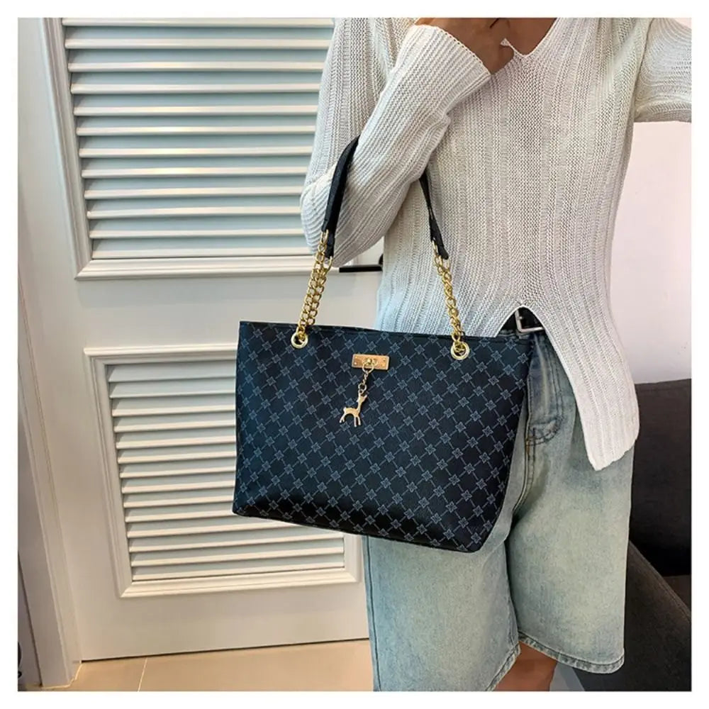 Luxury Design Bag Large Capacity Handbag  Shoulder Bag Trendy New Purse