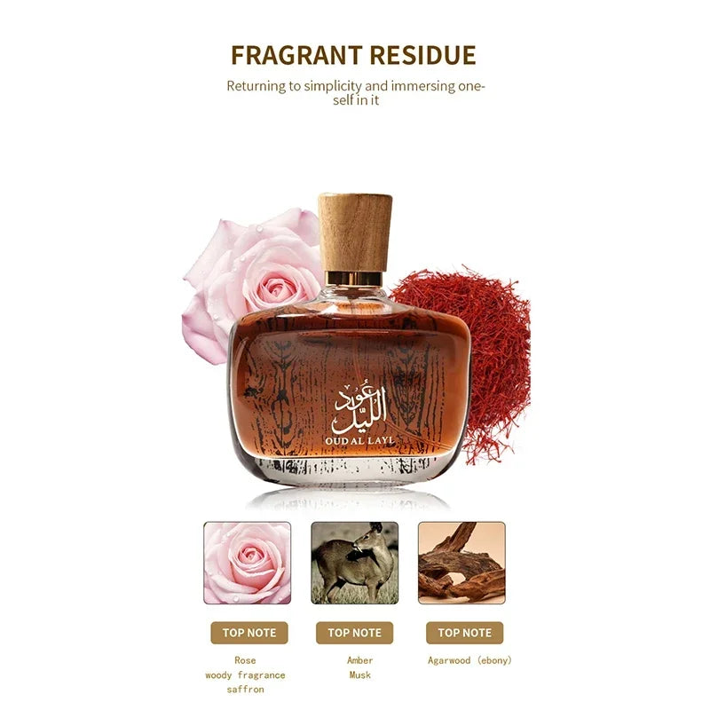 Arabian Brand Perfume High-end  Cedarwood Woody Scent Long-lasting And Charm Men's Eau De Toilette