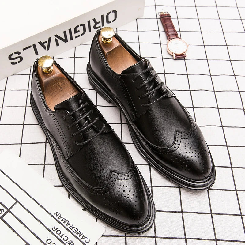 Vintage official and business classic men's shoes