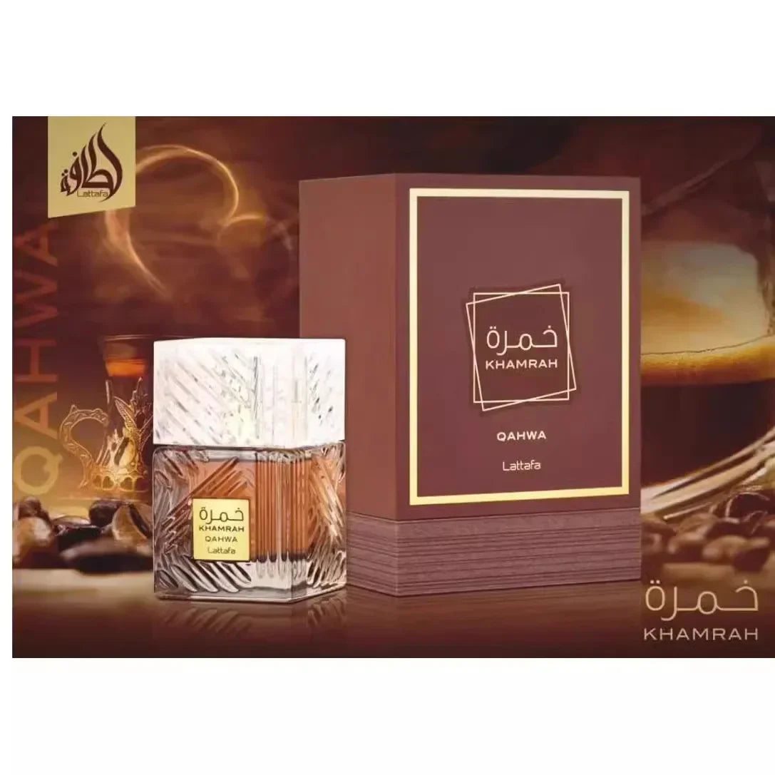 100ml Perfumes Khamrah Middle Eastern Arabic Neutral High-end Fragrance Perfume Long-lasting Men's Cologne Parfum Gifts