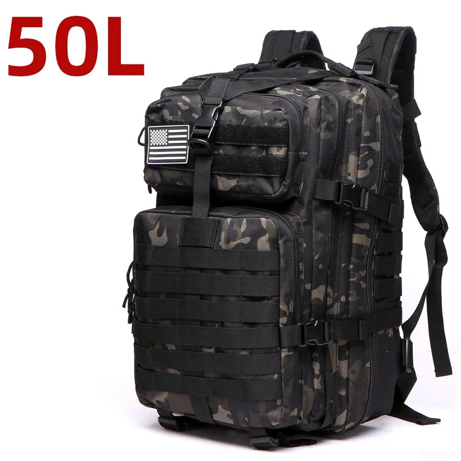 Tactical Sports Trekking Fishing Hunting Camping Hiking Bag Backpack Outdoor