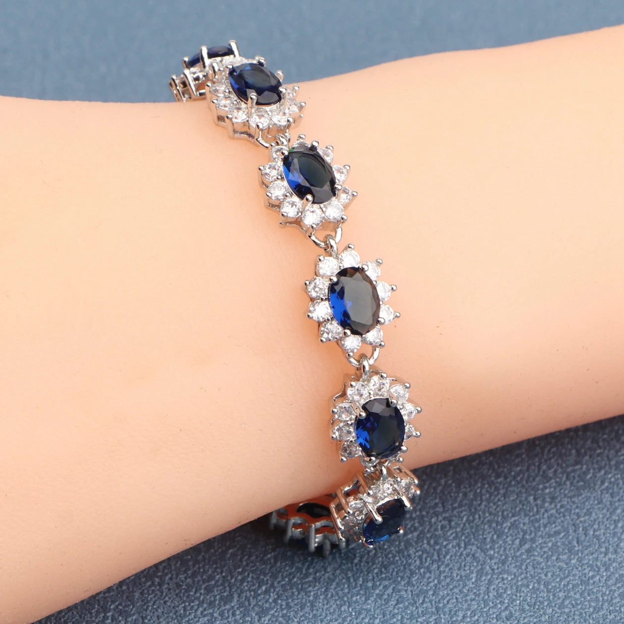 Charm Cubic Zircon Bracelets  Jewelry 18+2CM Length