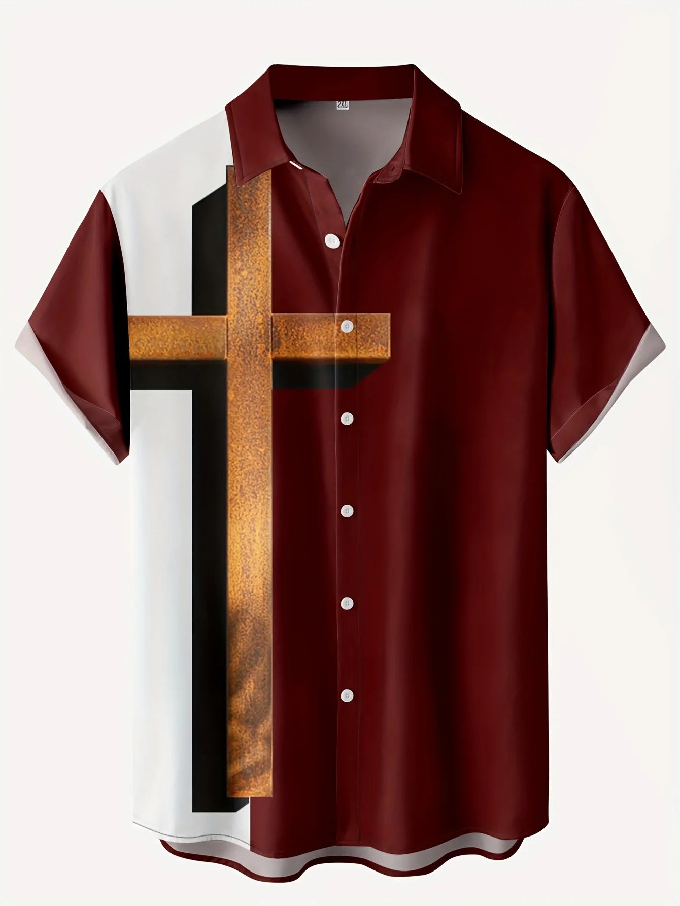 Mix Beautiful Colour Short Sleeve Tops Beach Party Plaid For Men's