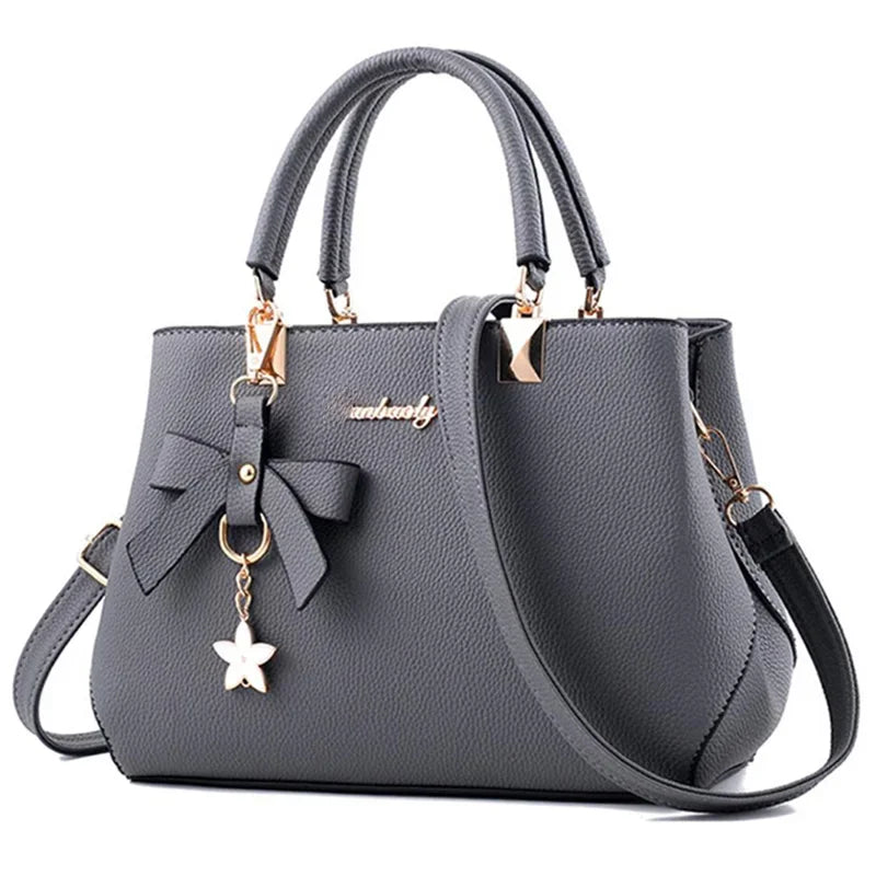 Luxury Designer Handbags Female Bags Plum Bowknot Sweet Messenger Crossbody Bag
