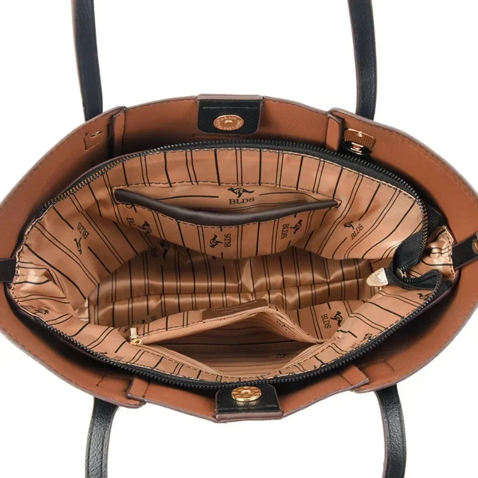 Large Capacity Shoulder Crossbody Leather bag