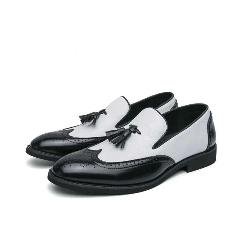 Leather Moccasins Comfortable For Wedding and Office Designer Shoes