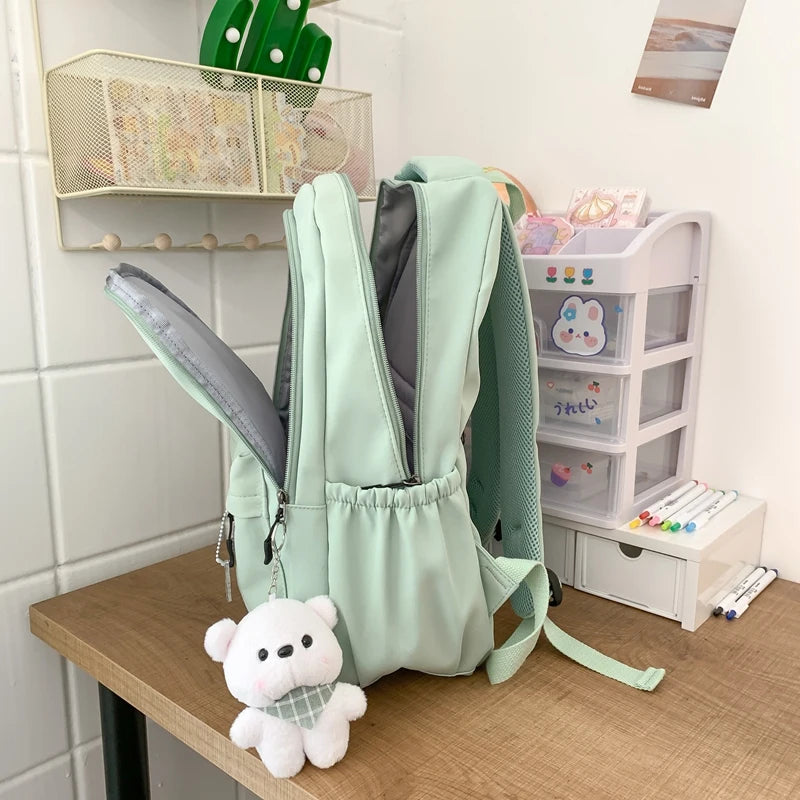 Teenage Bookbackpack Schoolbag For Girls