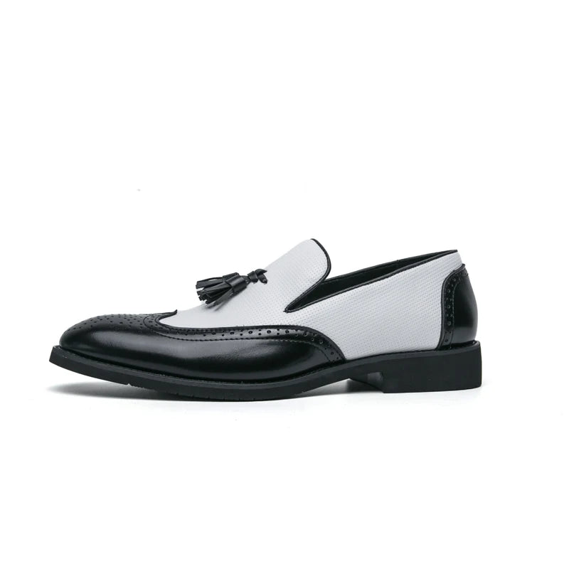 Leather Moccasins Comfortable For Wedding and Office Designer Shoes