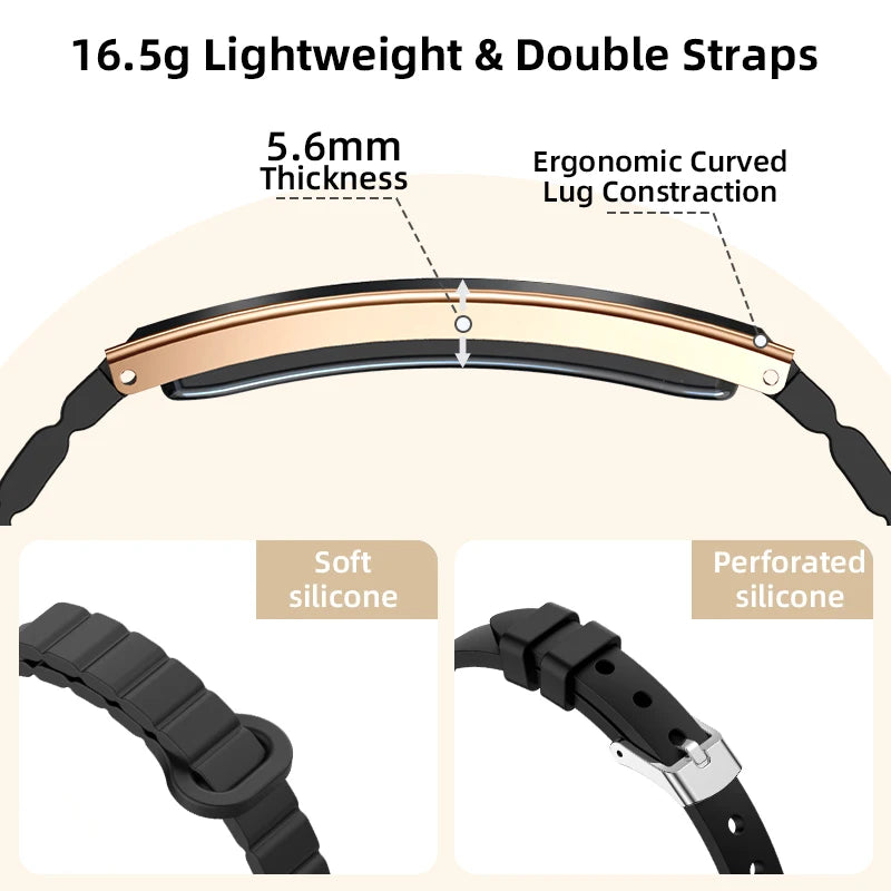 Health Smart Band Fitness Tracker Smartwatch with Heart Rate Blood Oxygen Sleep Monitor Waterproof Pedometer Watch for Unisex