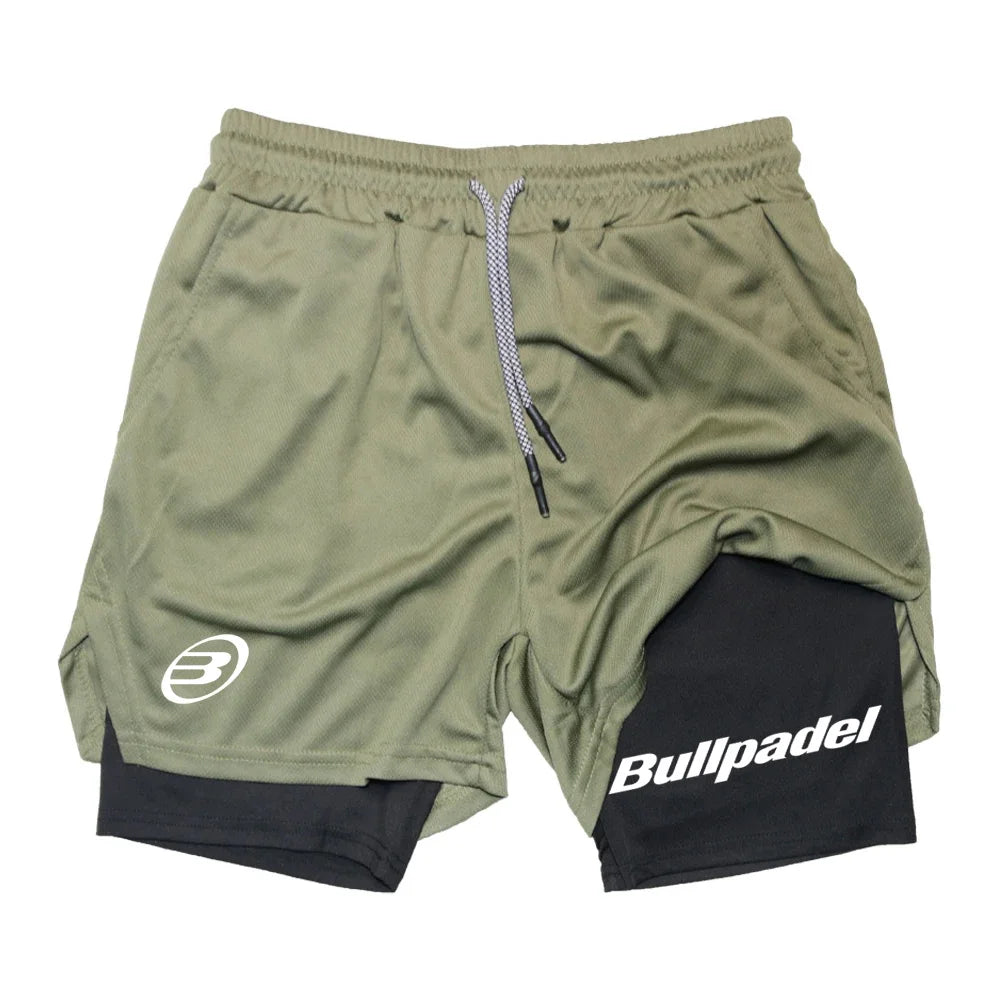 Men's Trousers Outdoor Running  Padel Sport Shorts  Breathable Tennis Quick-Drying BadmintonSportwear