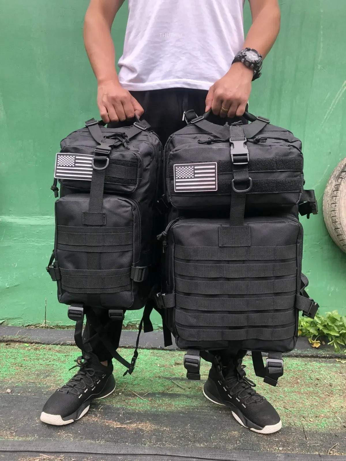 Tactical Sports Trekking Fishing Hunting Camping Hiking Bag Backpack Outdoor