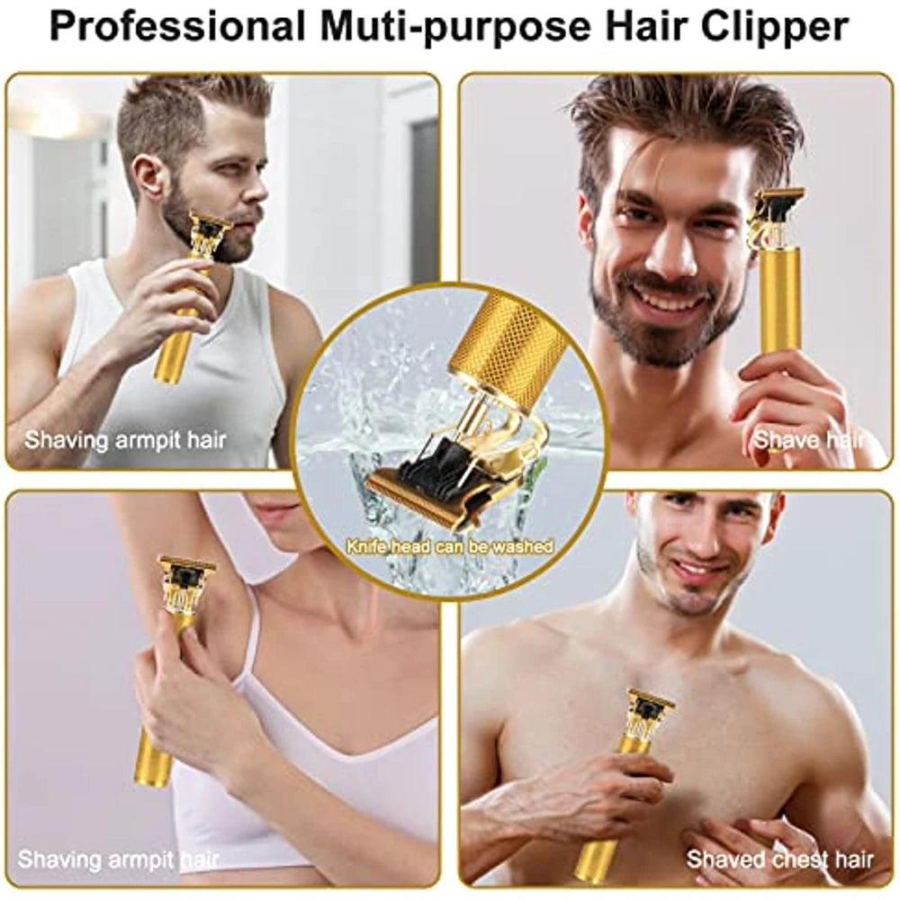 Hair Cutting Machine Vintage T9 Clipper Hair Rechargeable Men's Barber Professional New Hot Sale