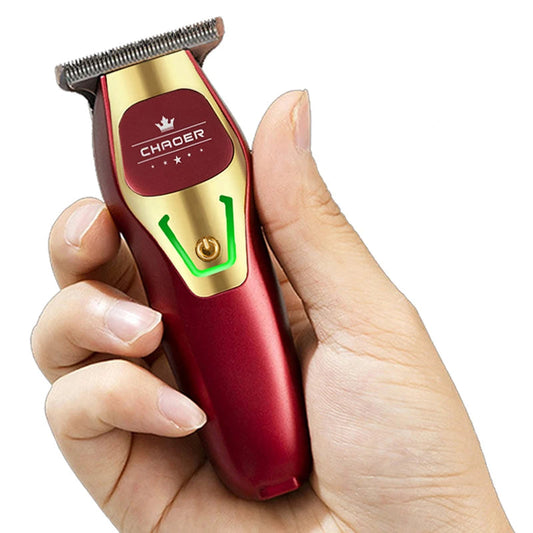 Powerful Professional Hair Trimmer Men 0 MM T Blade Electric Clipper Rechargeable