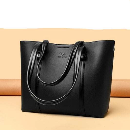 Large Capacity Shopping Luxury High Leather Ladies Bag