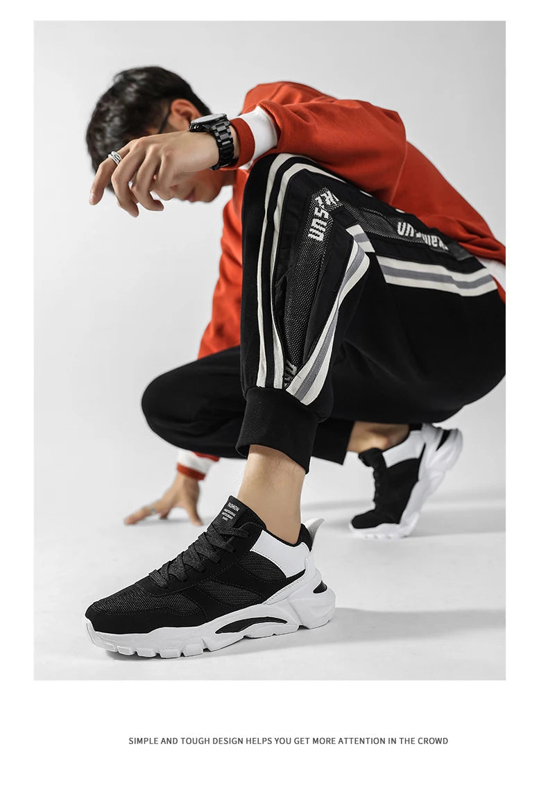 Outdoor Sneakers Fashion Comfortable Walking Sneakers  Shoes For Men