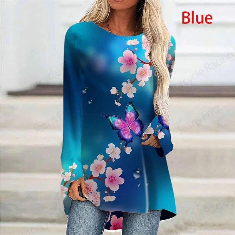 Lady Long Sleeve T shirt Breathable Tshirt