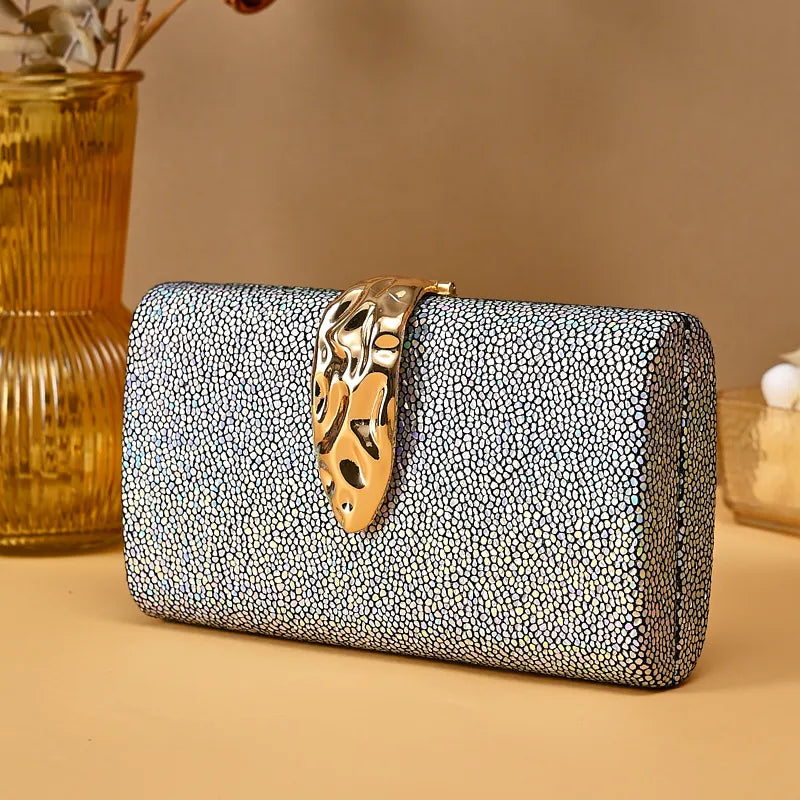 Fashionable Wedding Party Clutch Bag for  Ladies Small Square Handbag