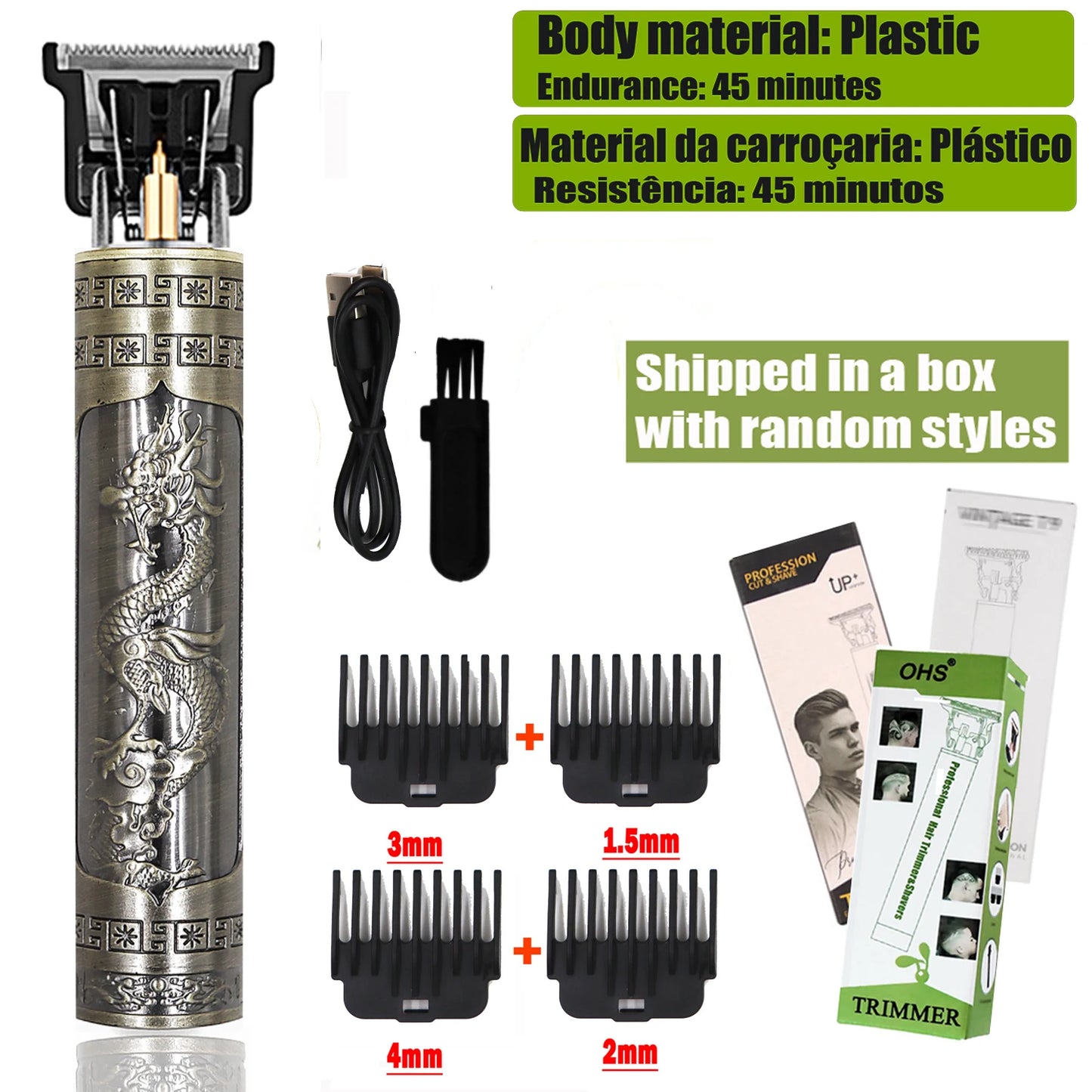 Repair Beard Shaving Body Hair Trimmer Clippers