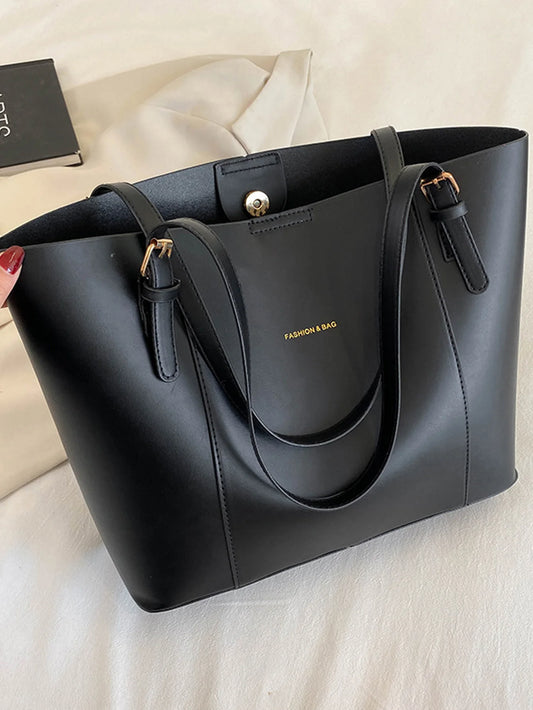 Simple and new stylish large capacity shoulder  bag