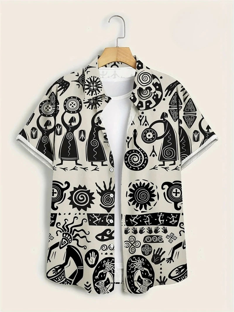 Hawaii Shirts Graphic Short-sleeved T-shirt For Men