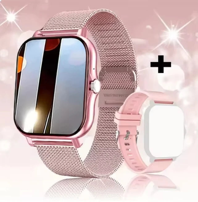 Smart Watch Answer,Make Calls and Messages Preview Sport Mode DIY Dial Sleep Monitor Smart Watch for Men Women Gifts