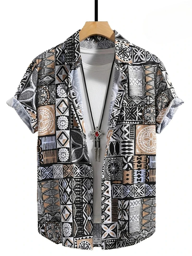 Hawaii Shirts Graphic Short-sleeved T-shirt For Men