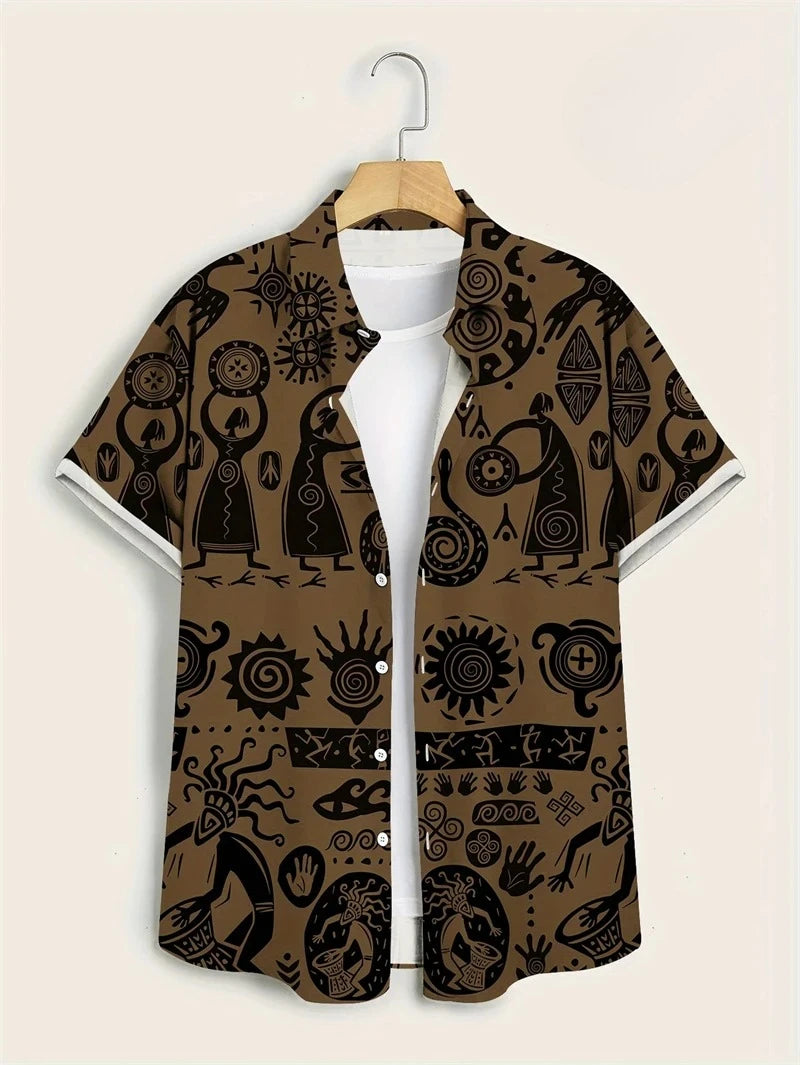 Hawaii Shirts Graphic Short-sleeved T-shirt For Men