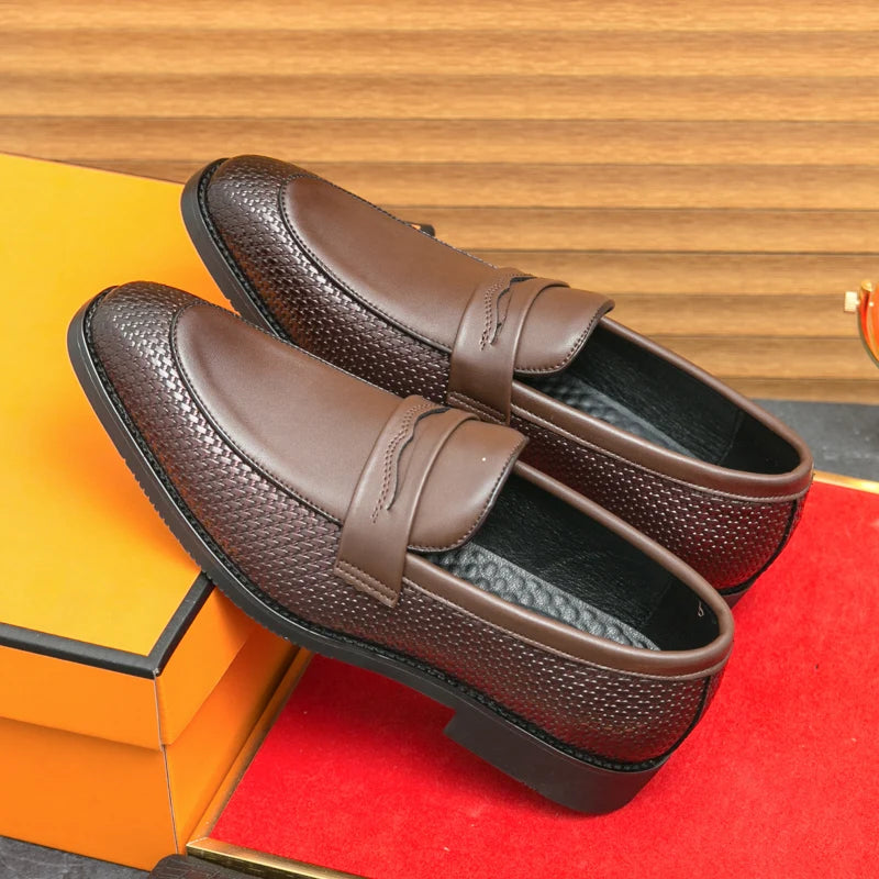 Classic Loafers Slip-on Plus Size 45 46 Original Office and Business Shoes