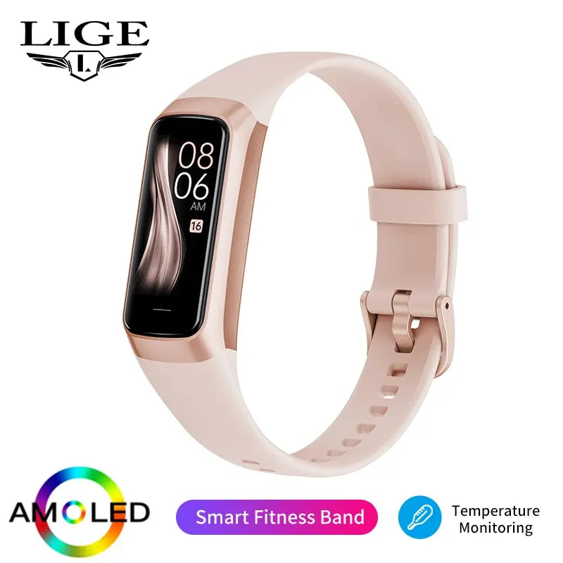 Smart Watch Men and Women Brand Heart and  Blood  Rate ¡Waterproof Smart Bracelet Sport Fitness Tracker