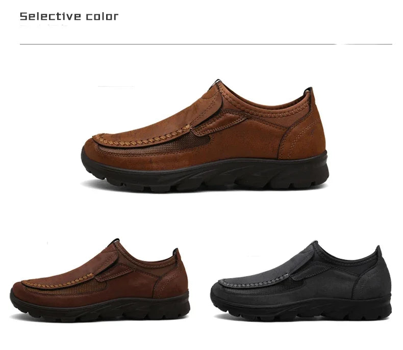 Men Sneakers Fashion Comfortable Flat Handmade Leisure Shoes For Men