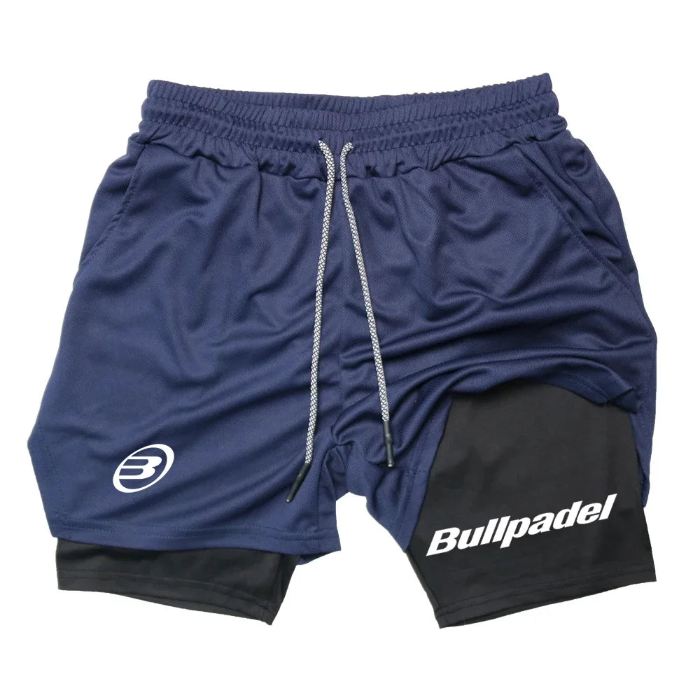 Men's Trousers Outdoor Running  Padel Sport Shorts  Breathable Tennis Quick-Drying BadmintonSportwear