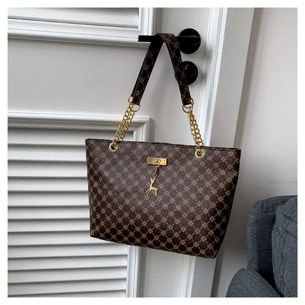 Luxury Design Bag Large Capacity Handbag  Shoulder Bag Trendy New Purse