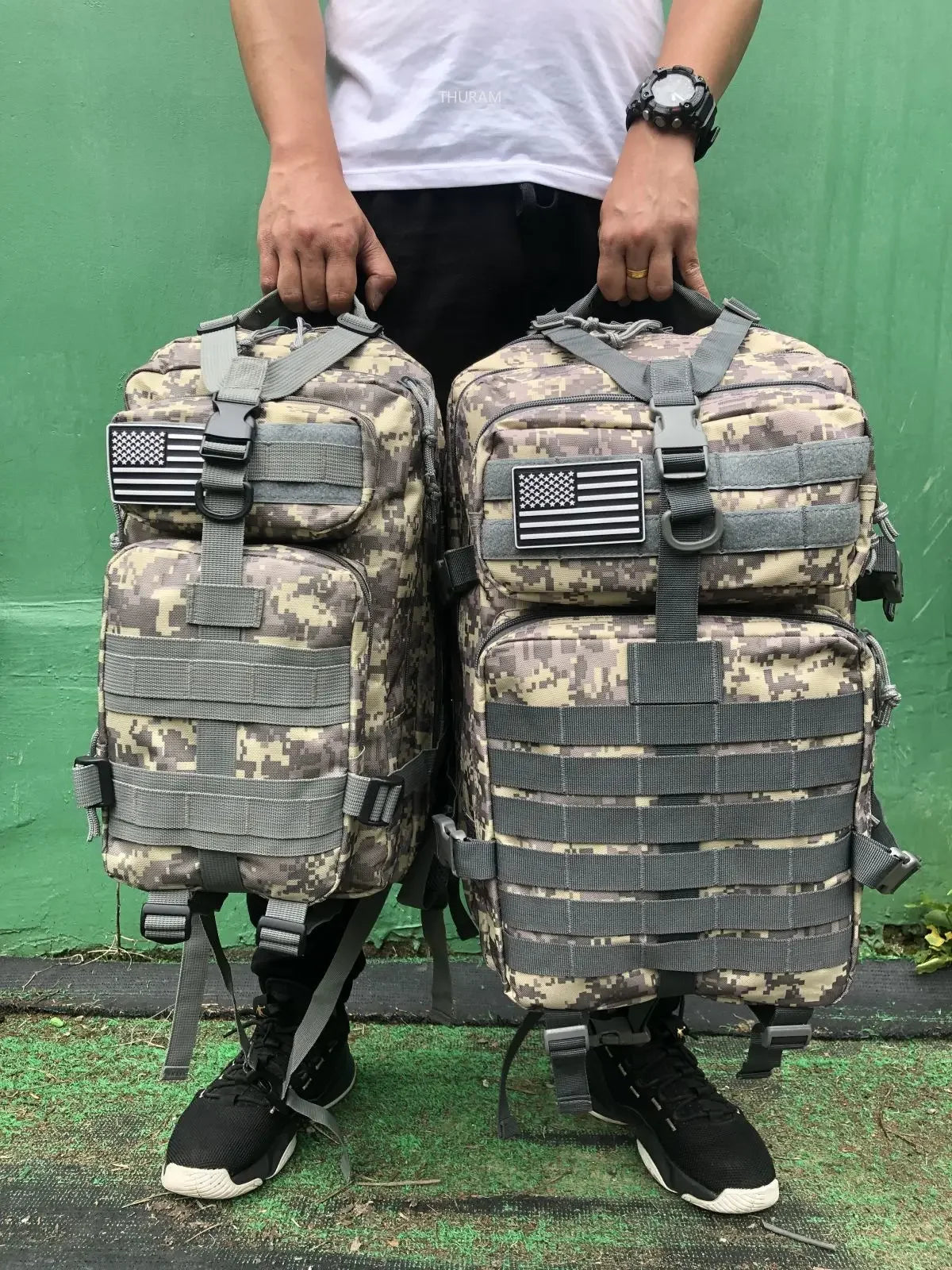 Tactical Sports Trekking Fishing Hunting Camping Hiking Bag Backpack Outdoor