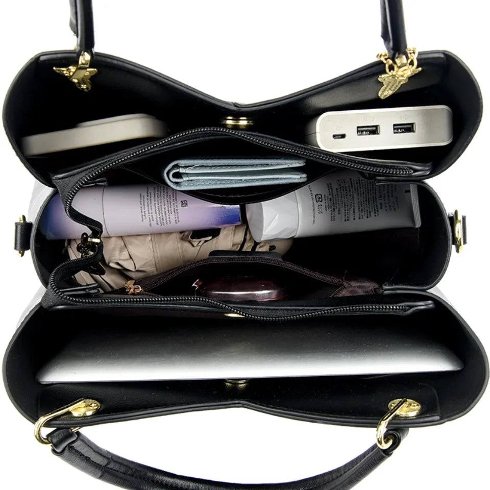 Luxury Leather Hand and Shoulder Bag