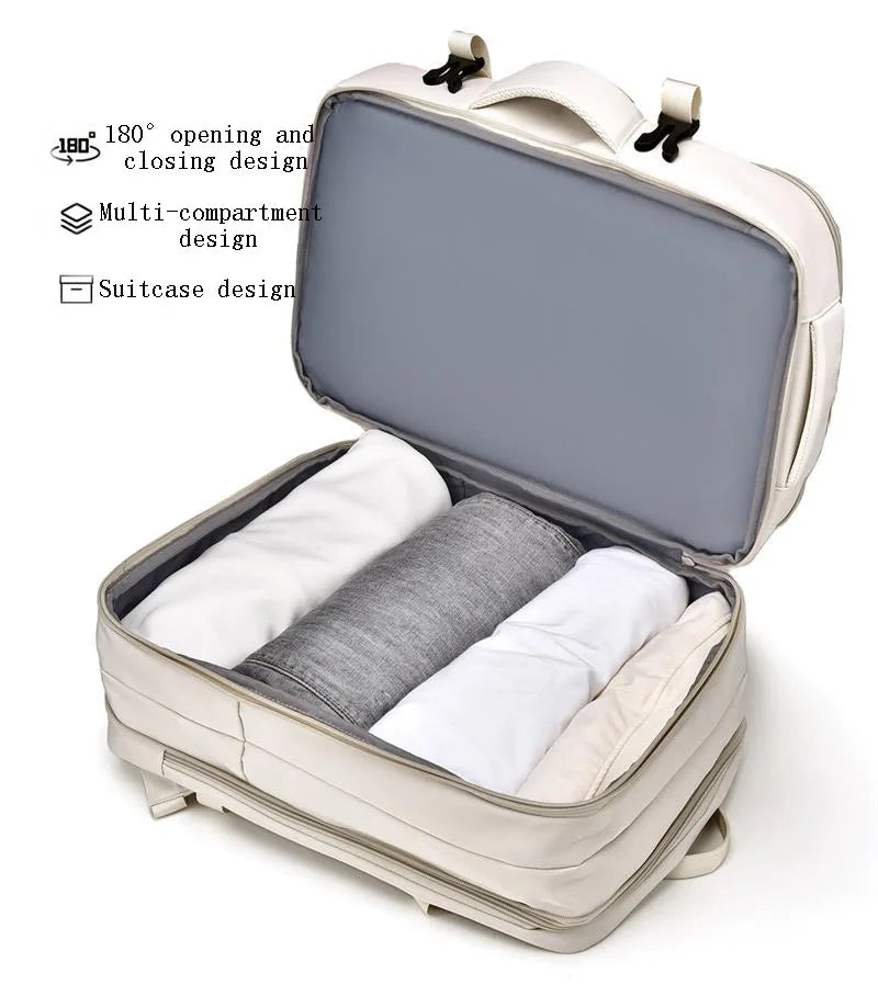 Travel Backpack 46x30x20 Cabin Waterproof And Laptop Space