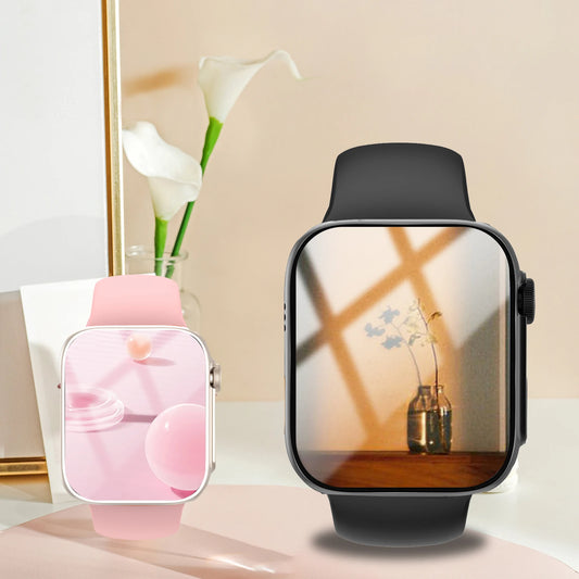 Smartwatch, Wireless Call/Dial, Multiple App Alerts, Fashion Pieces, Sports Watch, Custom Wallpaper, iPhone/Andriod