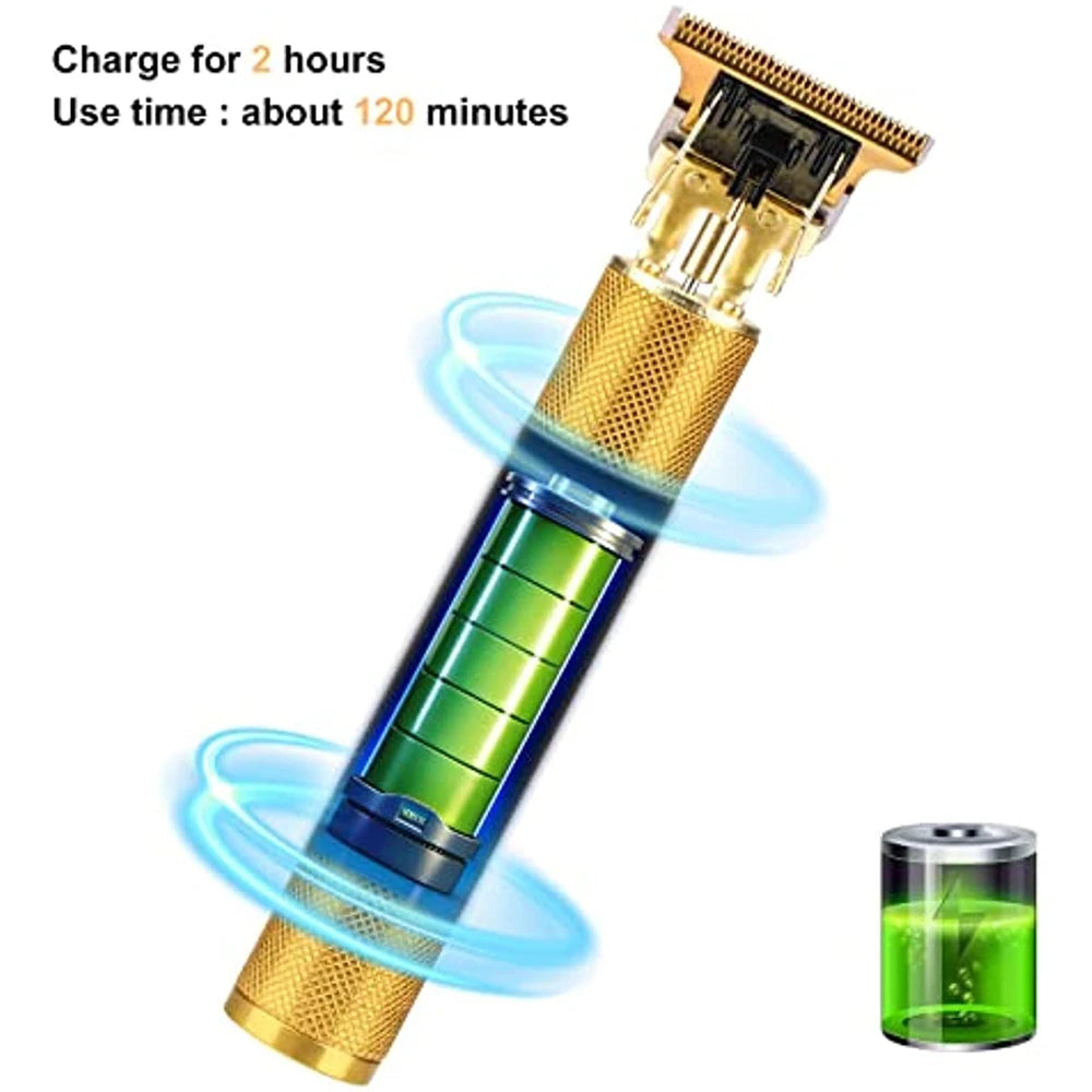 Hair Cutting Machine Vintage T9 Clipper Hair Rechargeable Men's Barber Professional New Hot Sale