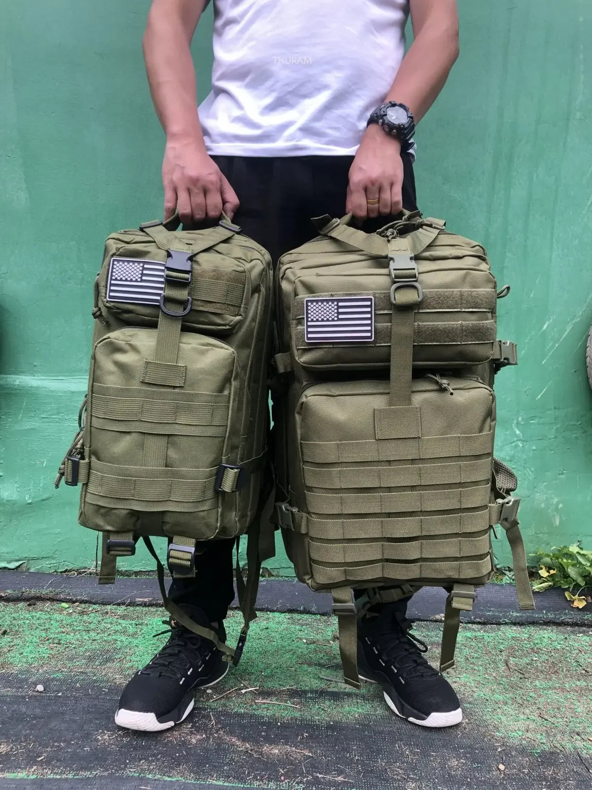 Tactical Sports Trekking Fishing Hunting Camping Hiking Bag Backpack Outdoor