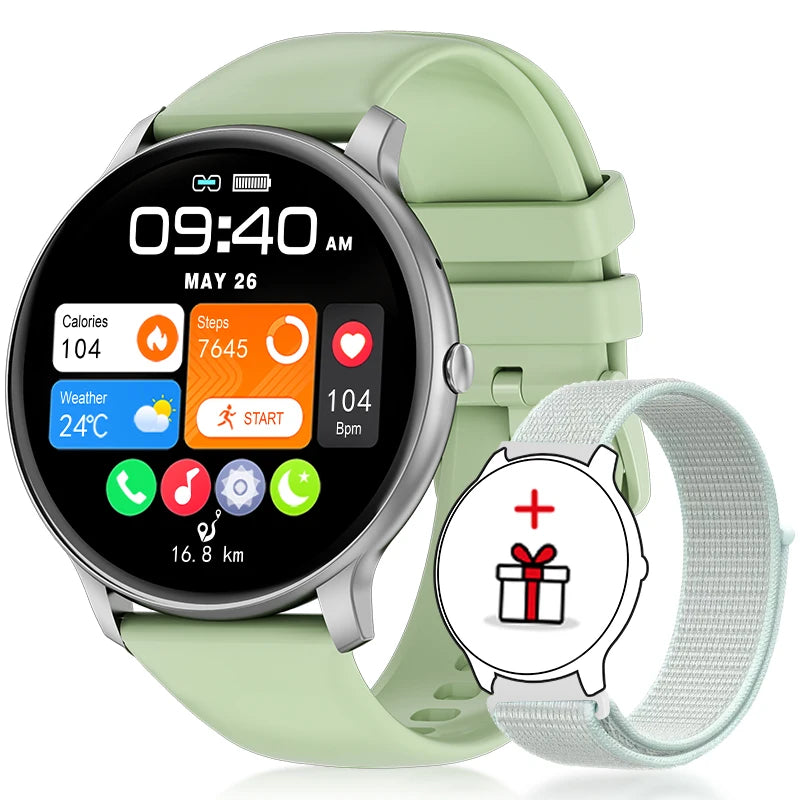 Smart Watch Bluetooth Call Sports Fitness Watches Heart Rate Health Monitor Android iOS