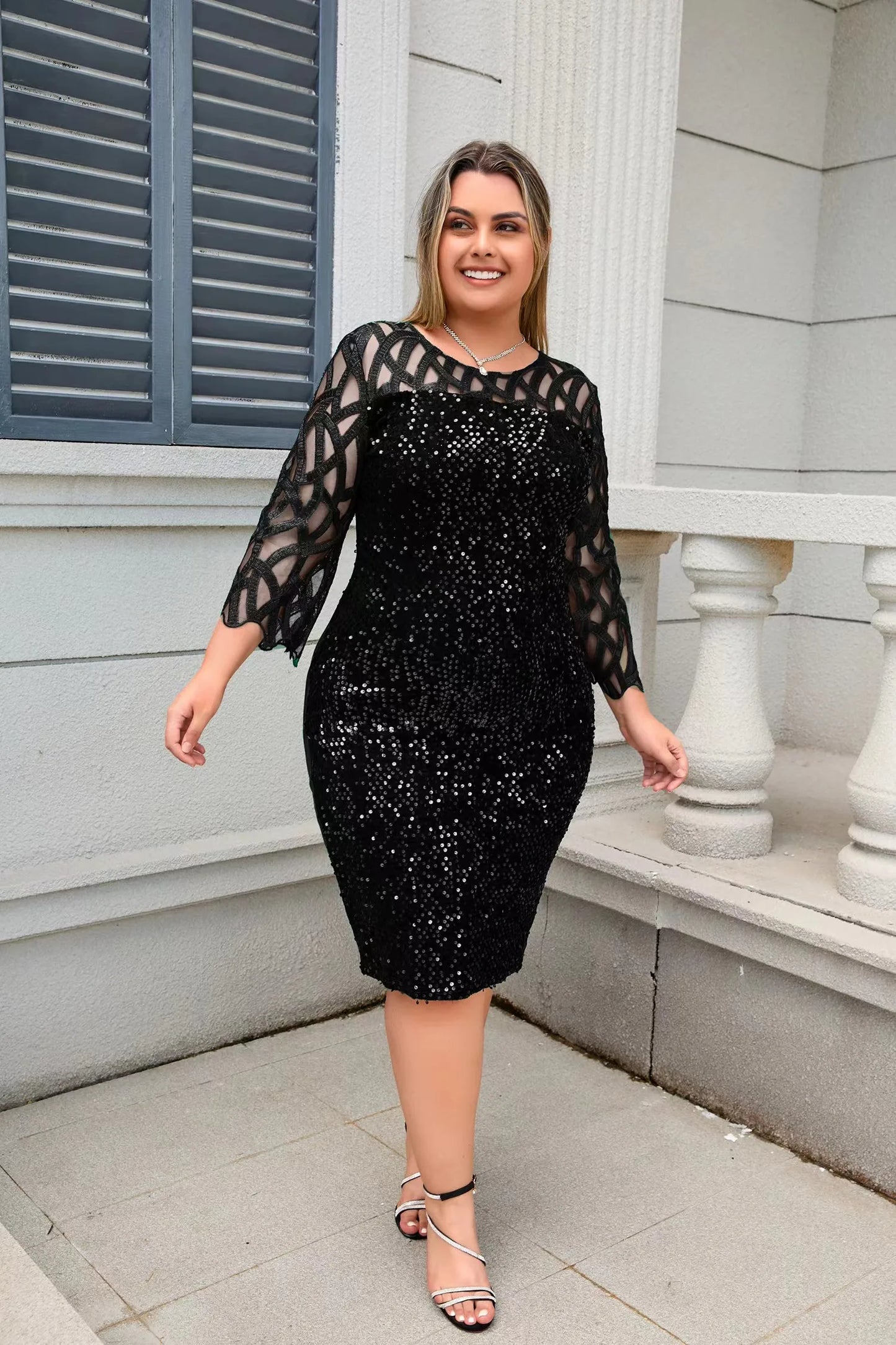 Plus Size  Party and Dating Summer Dress