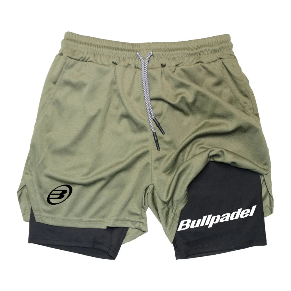 Men's Trousers Outdoor Running  Padel Sport Shorts  Breathable Tennis Quick-Drying BadmintonSportwear