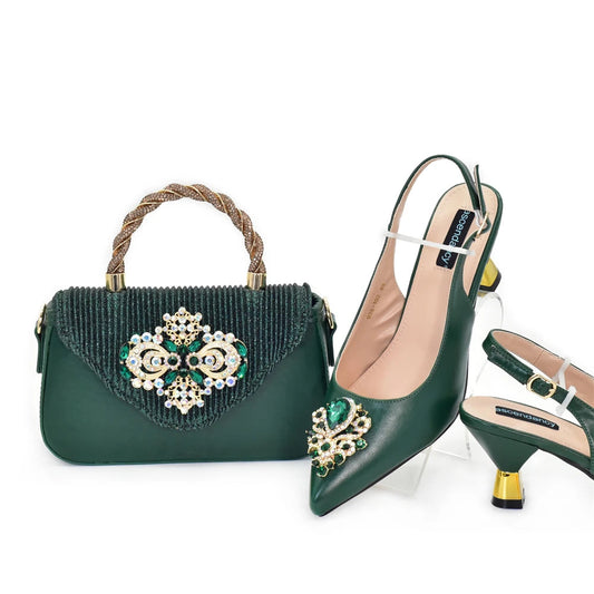 New Fashion Women Shoes and Bags To Match