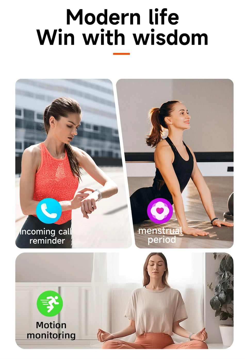 Health Smart Band Fitness Tracker Smartwatch with Heart Rate Blood Oxygen Sleep Monitor Waterproof Pedometer Watch for Unisex