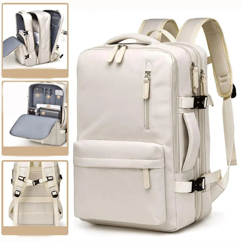 Travel Backpack 46x30x20 Cabin Waterproof And Laptop Space